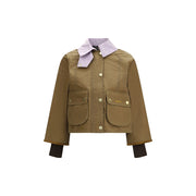 Barbour Beige Cotton Coat