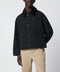 Barbour Black Spey jacket in cotton blend