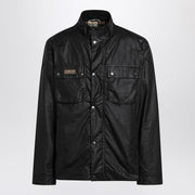 Barbour Black waxed International jacket