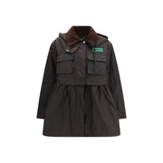 Barbour Brown Cotton Coat