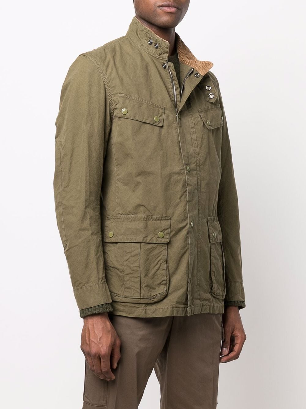 Barbour International jacket with logo patch on the sleeve-Jackets-Barbour International-L-Urbanheer