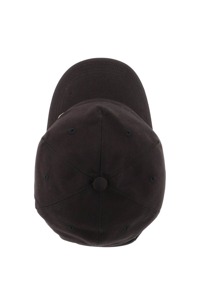 Baseball Hat With Oversized Logo-men > accessories > scarves hats & gloves > hats-Alexander Mcqueen-Urbanheer