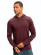 Baseline Long Sleeve Triblend Henley Hoodie