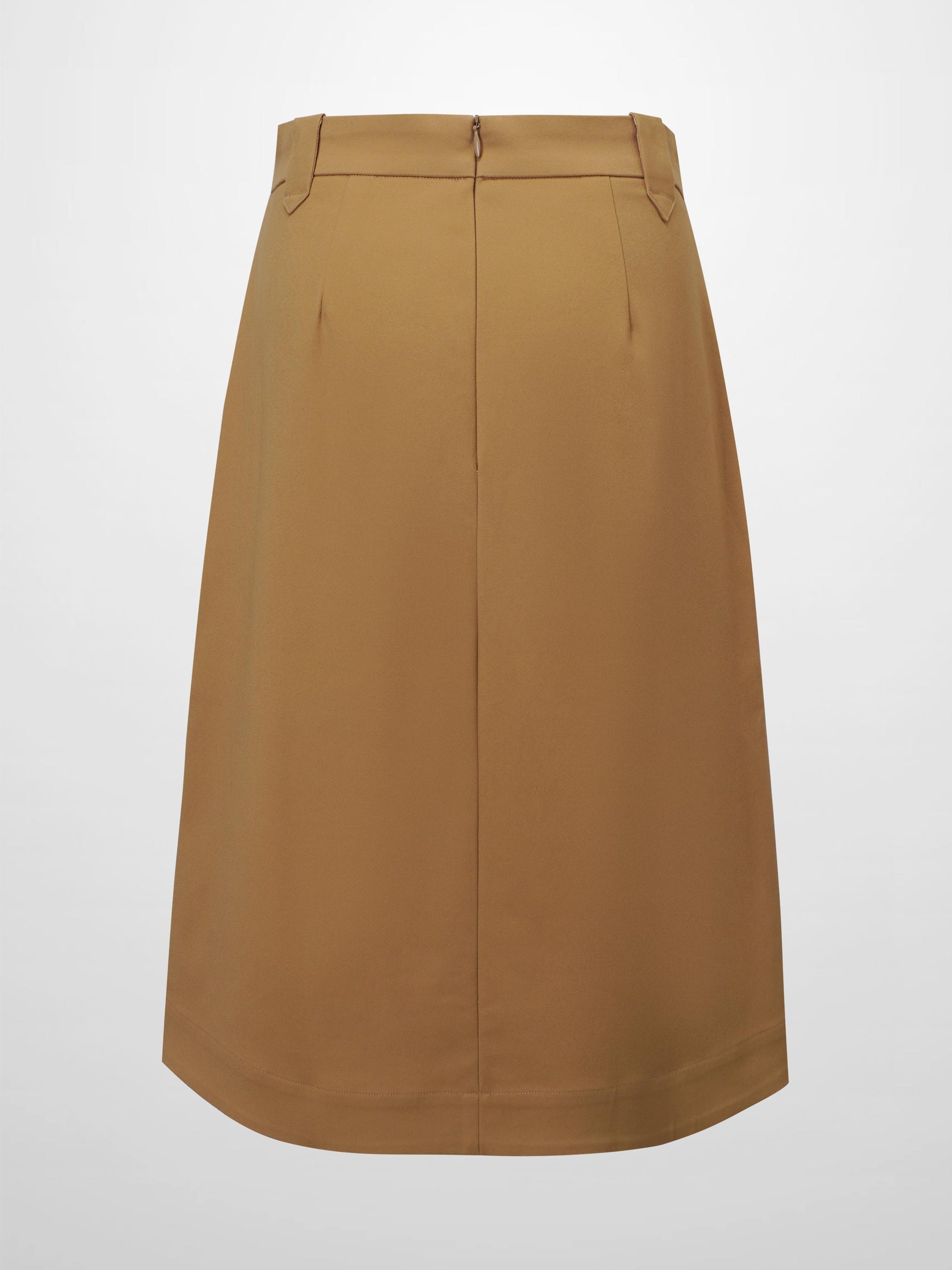 Basic A-Line Skirt-Trench-2