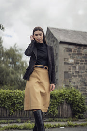 Basic A-Line Skirt-Trench-0