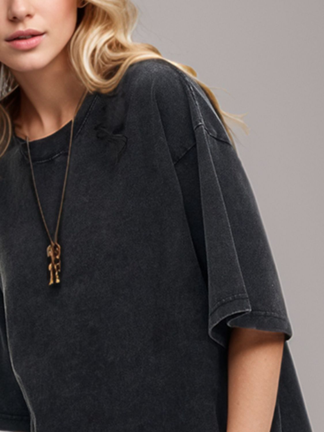 Basic Bae Round Neck Half Sleeve T-Shirt-Street 360-Deep Teal-S-Urbanheer