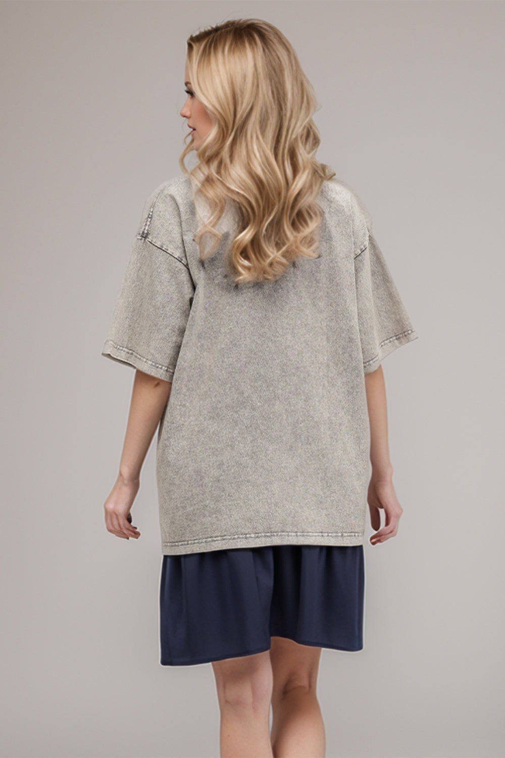 Basic Bae Round Neck Half Sleeve T-Shirt-Street 360-Deep Teal-S-Urbanheer