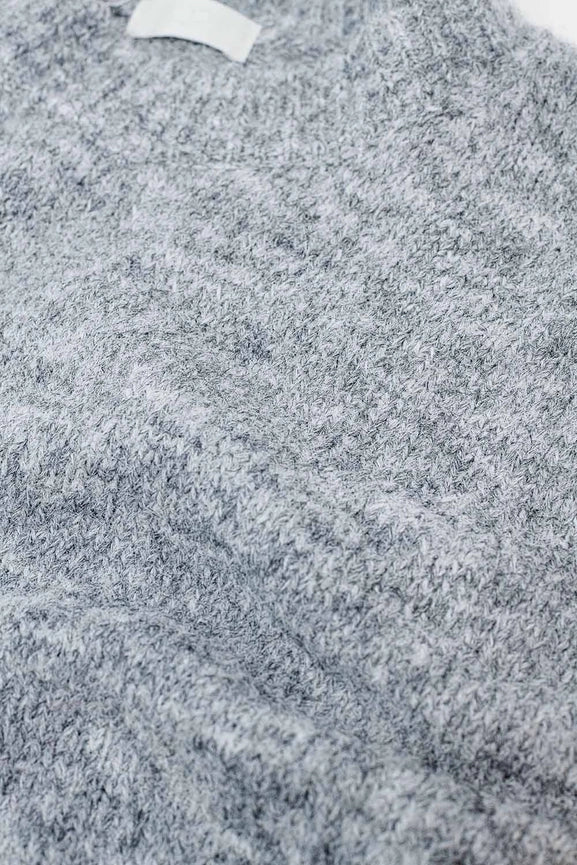 Basic Crew Neck Knitted Sweater in Grey-Sweater-Q2-S-Grey-Urbanheer