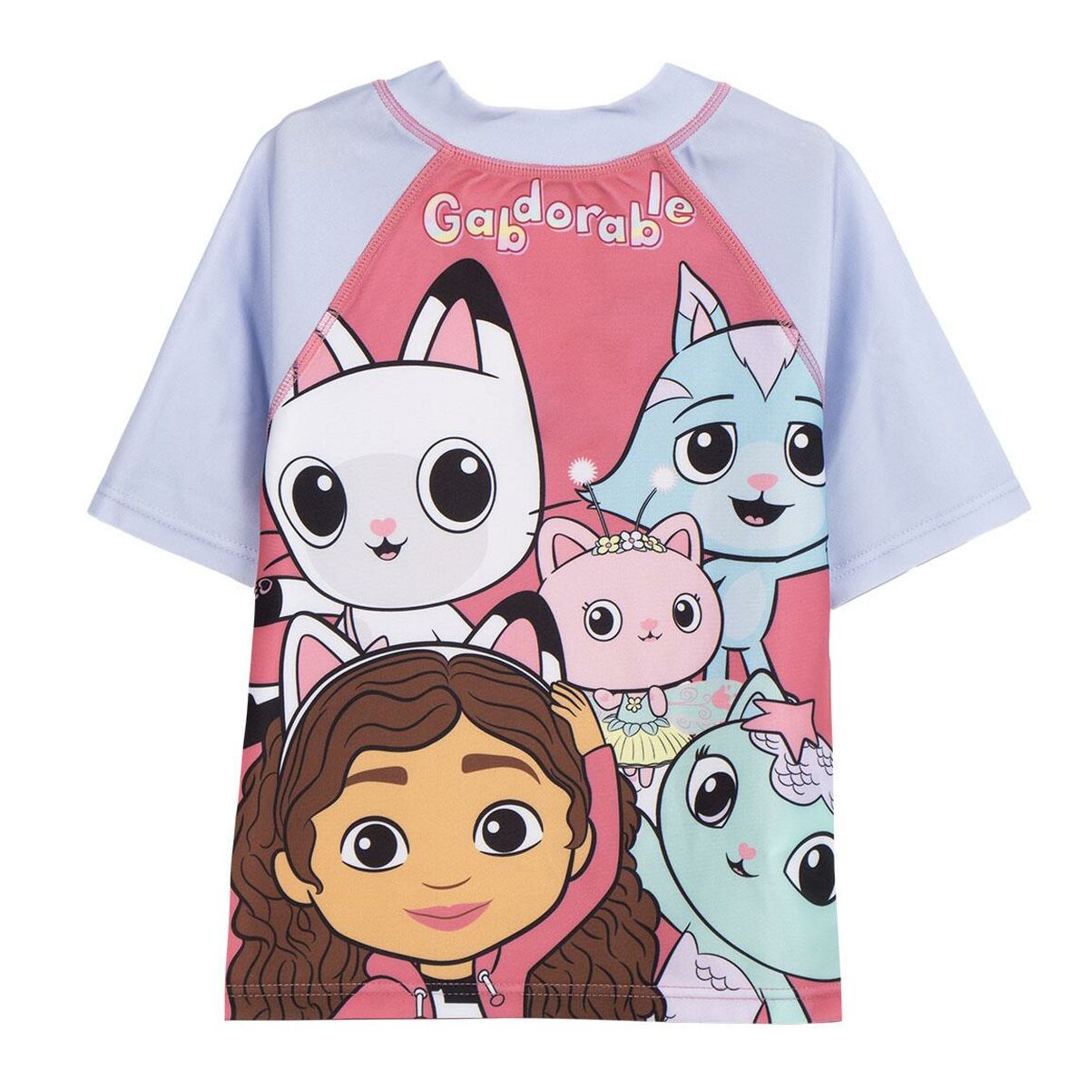 Bathing T-shirt Gabby's Dollhouse-Sports and outdoors, Water sports-Gabby's Dollhouse-Urbanheer