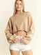 Be Your Self Sweater Crop Top OATMEAL-Sweater Top-JADE BY JANE-S/M-OATMEAL-Urbanheer