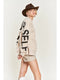 Be Yourself Love Yourself Printed Oversized Sweatshirt BEIGE-Sweatshirt-JADE BY JANE-S-BEIGE-Urbanheer