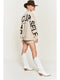 Be Yourself Love Yourself Printed Oversized Sweatshirt BEIGE-Sweatshirt-JADE BY JANE-S-BEIGE-Urbanheer