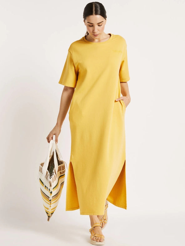 Beauty Sweatshirt Dress-Dress-Greenkiss-S/M-Mango-Urbanheer