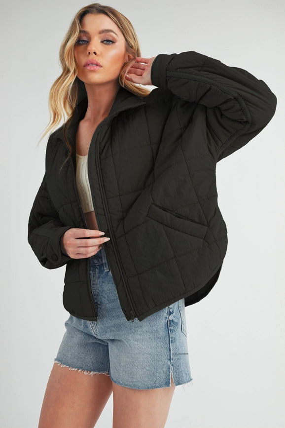Bebe Puffer Jacket-Puffer Jacket-AEMI + CO-S-Black-Urbanheer