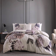 Bebejan Bloom Purple 100% Cotton 5-Piece Comforter Set-Set-Bebejan-Queen-Urbanheer