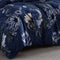 Bebejan Delphine Blue 100% Cotton 5-Piece Comforter Set-Set-Bebejan-Queen-Urbanheer