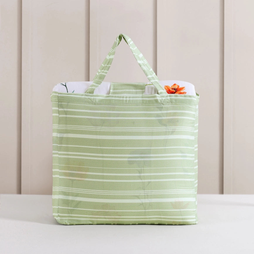 Bebejan Fresh Cut Flowers 100% Cotton 5-Piece Comforter Set-Set-Bebejan-Queen-Urbanheer