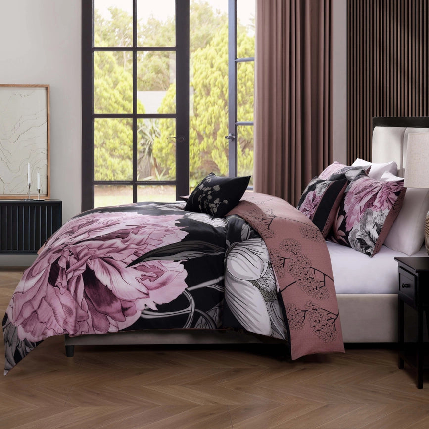 Bebejan Midnight Meadow 100% Cotton 5-Piece Comforter Set-Set-Bebejan-Queen-Urbanheer