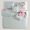 Bebejan Rose On Misty Green 100% Cotton 5Piece Comforter Set-Set-Bebejan-Queen-Urbanheer