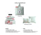 Bebejan Rose On Misty Green 100% Cotton 5Piece Comforter Set-Set-Bebejan-Queen-Urbanheer