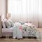 Bebejan Rose On Misty Green 100% Cotton 5Piece Comforter Set-Set-Bebejan-Queen-Urbanheer
