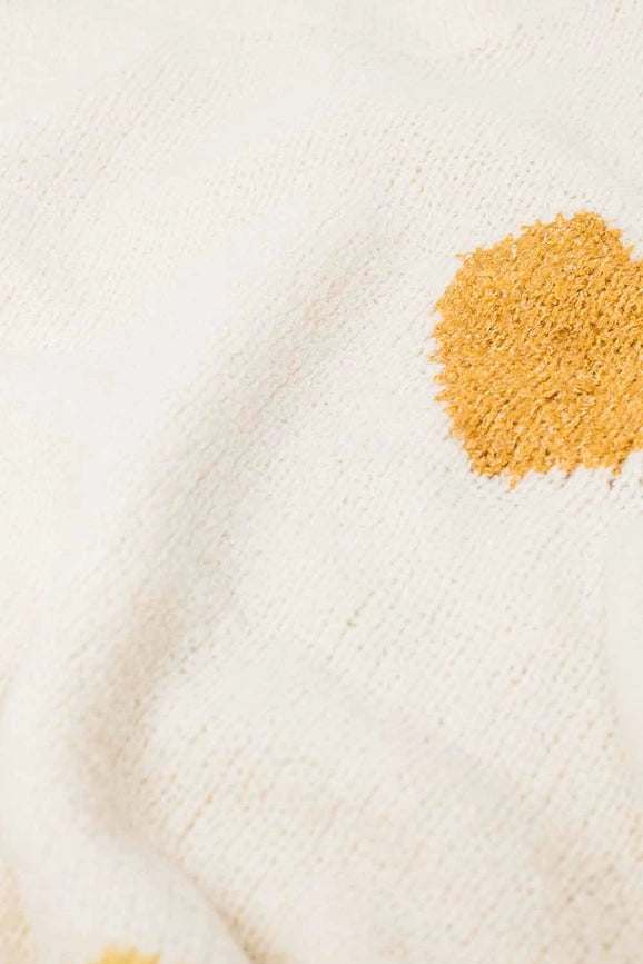 Beige Sweater with Boat Neck and Heart Print-Sweater-Q2-One Size-Urbanheer