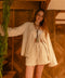 Top & Shorts Crinkle Cotton Lounge Wear Set