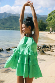 Belize Dress Kelly Green-Dress-Cousin The Label (Krewe du Q)-XS-Kelly Green-Urbanheer