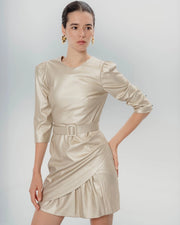 Bella Gold Dress-Dress-Dolores Promesas-36-Urbanheer