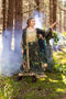 Bella Notte Bohéme Bamboo Slip Dress with Moon and Rabbit-Dress-Market of Stars-S/M-Urbanheer