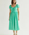 Bella Puff Sleeve Midi Dress