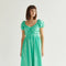 Bella Puff Sleeve Midi Dress
