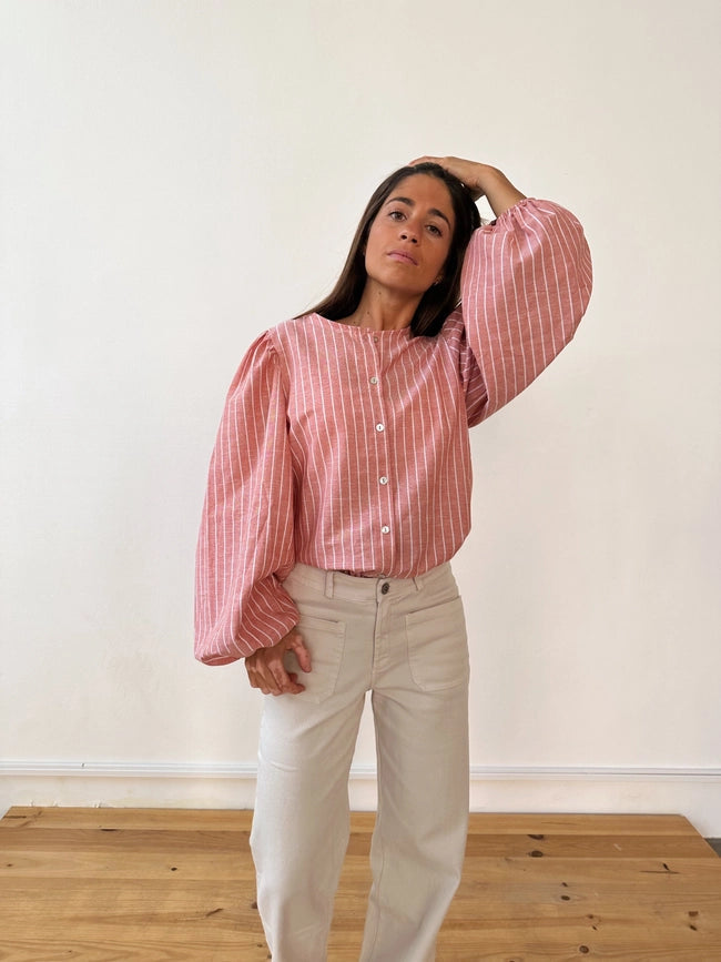 Bella Teja Blouse-Blouses-MindTraveler-S-Urbanheer