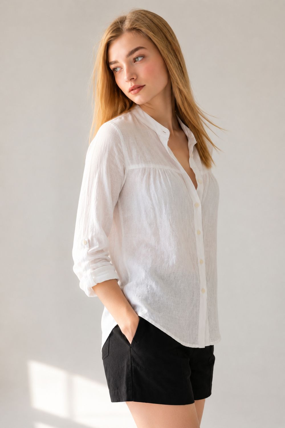 Bellavento Linen Women Shirt