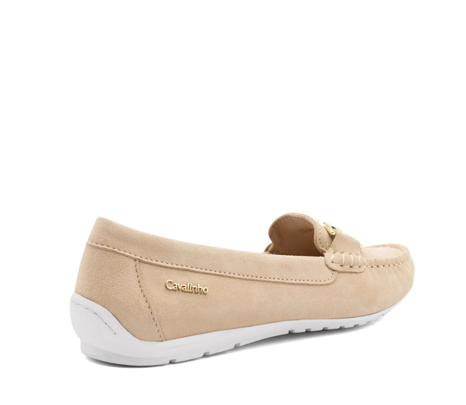 Belle Leather Loafers Beige-Loafers-Cavalinho North America-39-Beige-Urbanheer