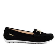 Belle Leather Loafers Black-Loafers-Cavalinho North America-36-Black-Urbanheer