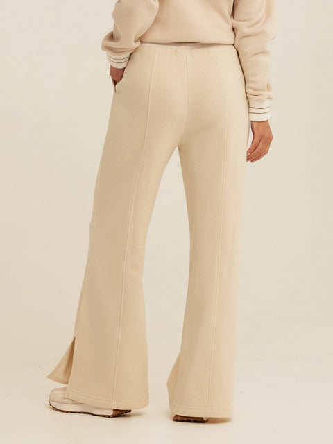 Bellona Triblend Fleece Collegiate Wide Leg Pant
