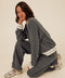 Bellona Triblend Fleece Collegiate Wide Leg Pant