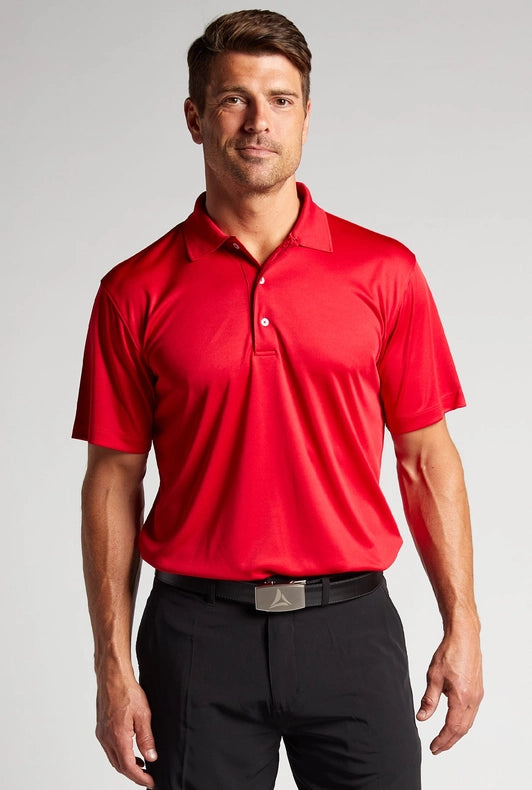 Bermuda Sands Layering Pieces Are Designed For Comfort Falcon-Polo-Bermuda Sands-M-Scarlet-Urbanheer
