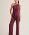 Bethany Straight-Leg Cupro Trousers