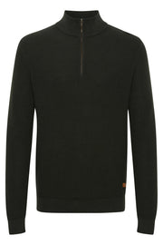 Bhcodford Halfzip Knit Noos Black-Sweater-Blend-S-Black-Urbanheer