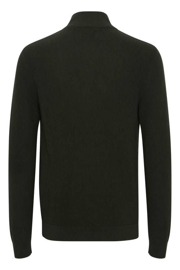 Bhcodford Halfzip Knit Noos Black-Sweater-Blend-S-Black-Urbanheer