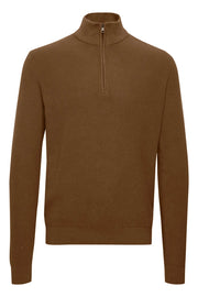 Bhcodford Halfzip Knit Noos Coffee Liqueúr-Sweater-Blend-S-Coffee Liqueúr-Urbanheer
