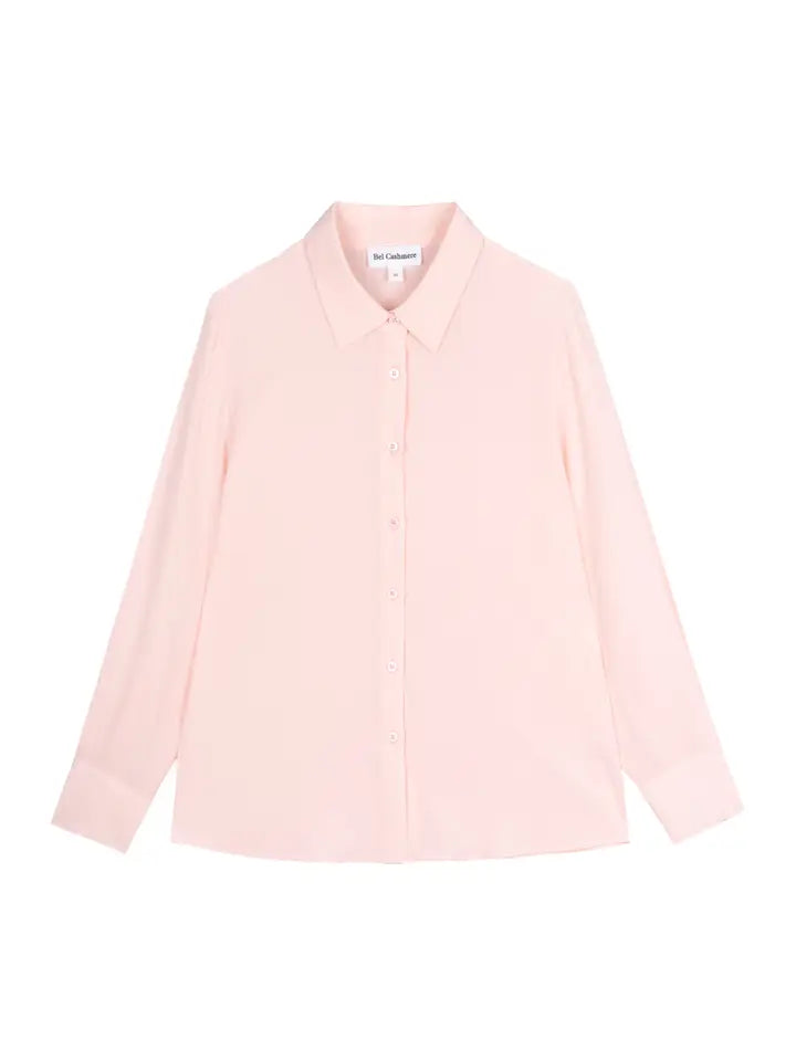 Bianca Silk Blouse Pink-Blouse-Bel Cashmere S.C.-S-Pink-Urbanheer