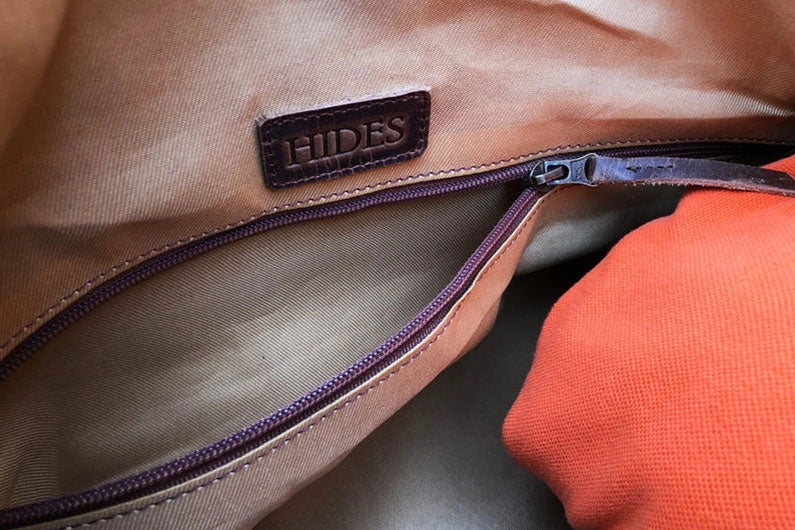 Big Mouth 40L Leather Duffle - Airline Friendly Travel Bag Saddle Brown-Bags-Hides-20" x 11" x 11" | 50.8 cm x 27.9 cm x 27.9 cm-Saddle Brown-Urbanheer