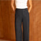 Billie Striped Straight-Leg Trousers