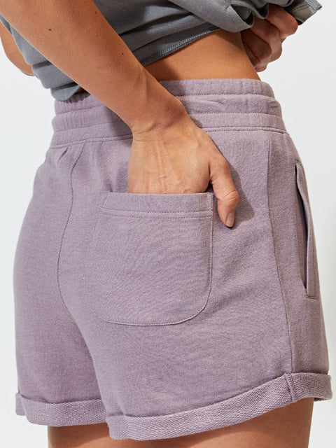 Birdie Terry Roll Hem Short 3"