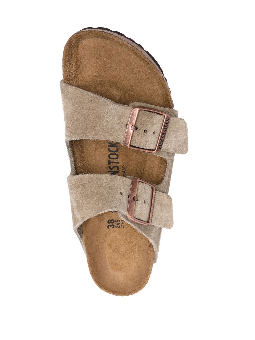 Birkenstock Arizona suede slip-on sandals