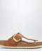 Birkenstock Gizeh Big Buckle slides in Cognac
