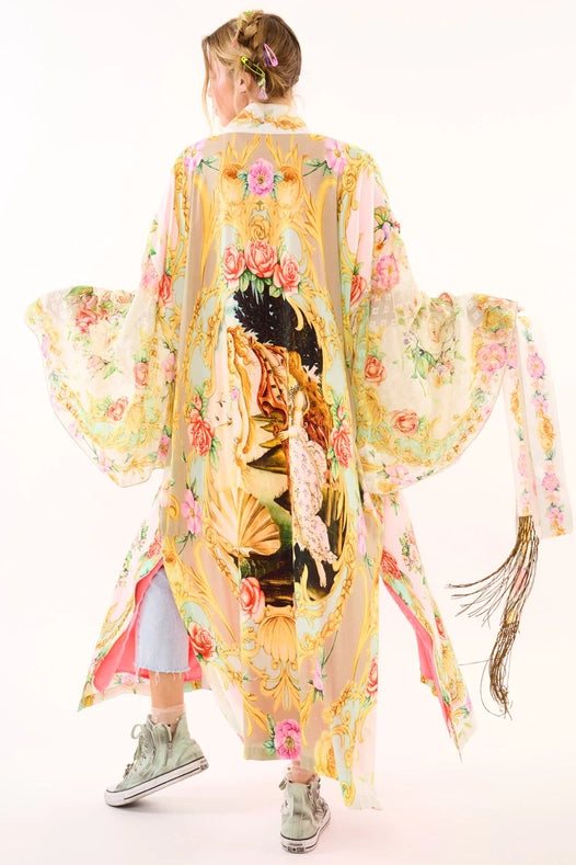 Birth of Venus Kimono-Kimono-Aratta-OS-Pearl Print-Urbanheer